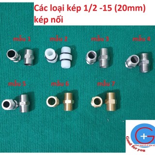 Kép  nối (1/2- 20mm) | kép sần 304 - 15 | kép nối - hàng đẹp