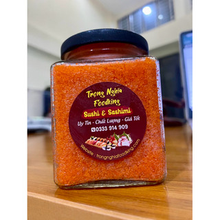 Trứng tôm ebiko Nhật 220gr ( tặng kèm nước tương , wasabi Nhật  )