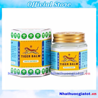 Tiger balm dầu cù là con cọp trắng tiger balm white oint nhập khẩu chính hãng từ singapore