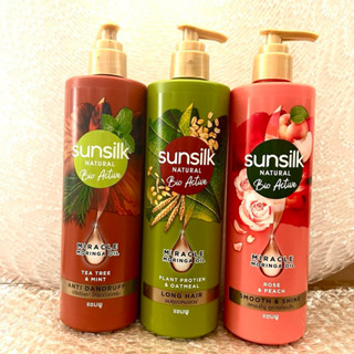 Dầu gội đầu Sunsilk Natural Bio Active 380ml ngăn gãy rụng tóc.