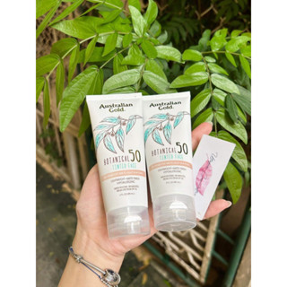 Kem chống nắng Australian Gold Botanical SPF 50 Tinted Face Sunscreen lotion (BILL MỸ)