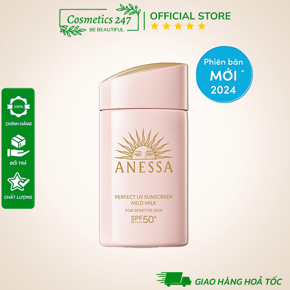 Kem chống nắng Anessa Perfect UV Sunscreen Mild Milk 60ml