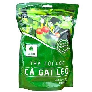 Trà túi lọc Cà Gai Leo Sadu 250g - Hỗ trợ bảo vệ lá Gan cho cả gia đình bạn