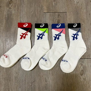 Tất thể thao Asic cao cổ, Vớ bóng chuyền, Bóng đá, Cầu lông, dệt kim cao cấp dày dặn thấm hút mồ hôi dùng cho nam và nữ