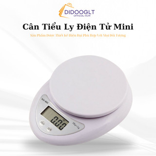 Cân tiểu ly điện tử nhà bếp mini làm bánh đồ ăn nguyên liệu chính xác cao tặng kèm pin tiện lợi ( didooglt )