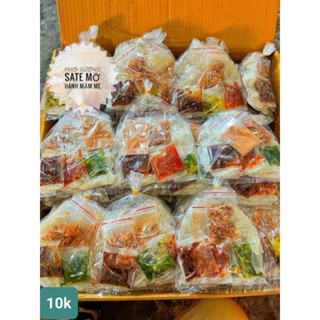 Bánh tráng sate mỡ hành mắm me(ko kèm tắc)