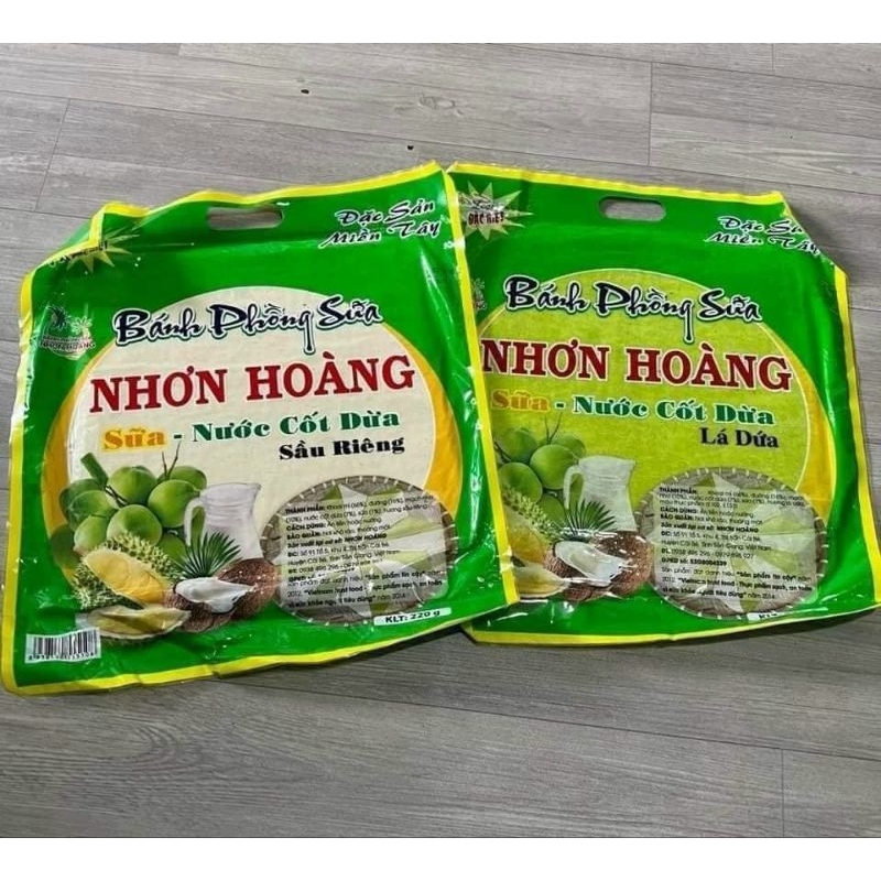 Bánh phồng sữa khối lượng 220g