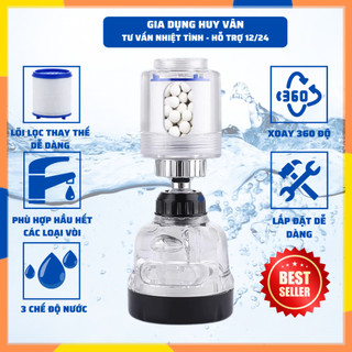  Đầu Vòi Rửa Bát K50 – Tăng Áp Lọc Nước Xoay Linh Hoạt 360° Chống Văng Nước 