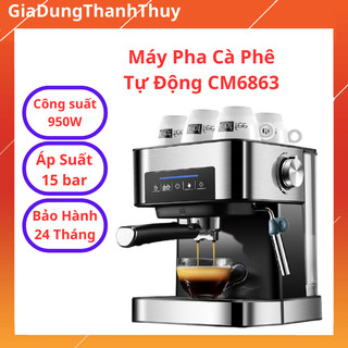 Máy pha cà phê tự động màn hình cảm ứng cm6863 bảo hành 2 năm