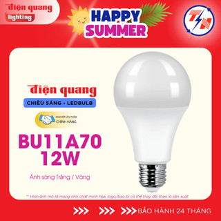 Đèn LED Bulb Điện Quang ĐQ LEDBU11A70 12765 ( 12W daylight, chụp cầu mờ)