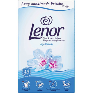 (mẫu mới) GIẤY THƠM QUẦN ÁO LENOR- Hộp 34 tờ
