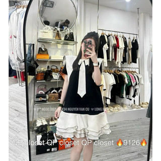 Váy Nơ Bèo Tầng