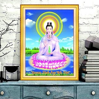 Tranh đính đá Phật Quan Âm vs138 chưa đính