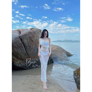 Set bikini đi biển 3 món chảnh lắm ạ