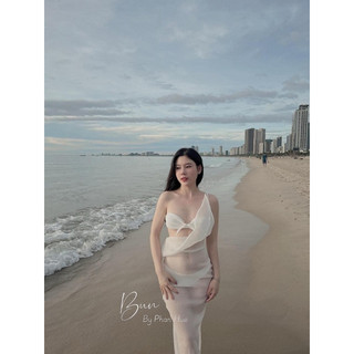 Set bikini đi biển 3 món chảnh lắm ạ