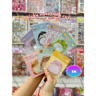 [Quà tặng mới] Set 10 Sticky note các mẫu cute