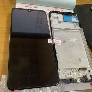 Màn hình samsung A22 4g A225 lte zin có khung,oled 2ic khung