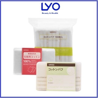 Bông tẩy trang Miniso 180 - 475 -1000 miếng...
