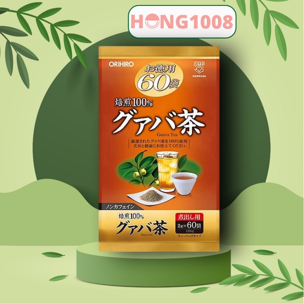 Trà Ổi Orihiro 60 túi lọc - Trà lá ổi Guava tea...