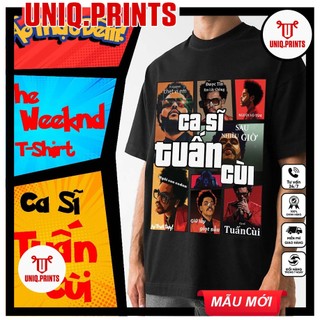 Áo thun ca sĩ tuấn cùi - áo thun the weeknd | uniq.store