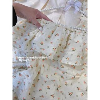 ĐẦM MAXI BÈO TRỄ VAI