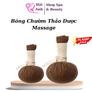 Túi Thảo Dược Chườm Nóng, Bóng Chườm Thảo Dược Massage Giảm Đau, Nậm Thảo Dược Chườm Nóng