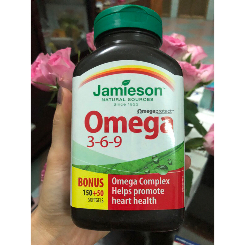 OMEGA 3-6-9 JAMIESON - 200 viên