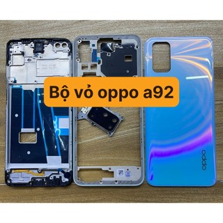 Bộ xương +vỏ+khay sim+kính camera+phím zin oppo A92-nấu máy chuẩn