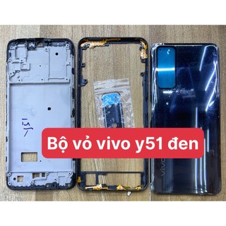 Bộ xương vỏ zin mới điện thoại vivo y51 / y31 -2020 kèm kính camera-lên máy chuẩn đẹp