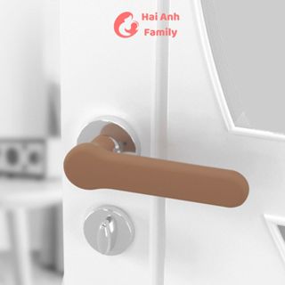 Bọc tay nắm cửa silicon an toàn cho bé (1 cái)
