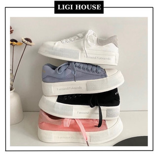 Giày thể thao nữ basic nhiều màu dễ phối đồ, giày sneaker đế 3p chất liệu canvas