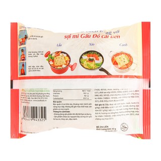 Mì Gấu Đỏ tôm và  gà  63g