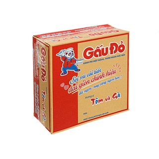 Mì Gấu Đỏ tôm và  gà  63g