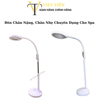 Đèn Led 120 Bóng Chân Nặng,Chân Nhẹ Spa I Đèn Chỉnh Cao Thấp Dùng Lặn Mụn, Nối Mi, Phun Xăm Bảo Hành 12 Tháng