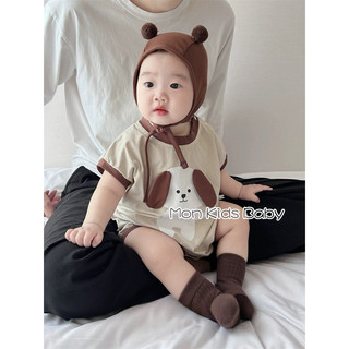 Body cún kèm mũ cho bé trai và bé gái 3-12kg hàng đẹp loại 1 bodysut cho bé