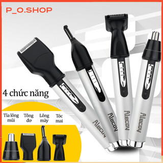 【HCM Máy Cạo Lông Vùng Kín Mini Đa Năng 4 In 1 Không Đau Cắt Tỉa Lông Mũi Cạo Lông Mày Tẩy Lông Mặt Lông Nách Tông Đơ-7