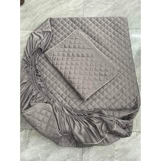 Bộ 3 món ga gối phi lụa cao cấp