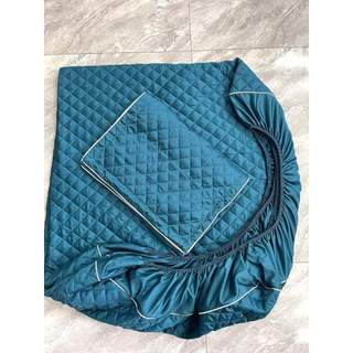 Bộ 3 món ga gối phi lụa cao cấp