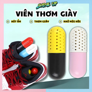 Viên Thơm Khử Mùi Hôi Giày Sneaker Nam Nữ, Viên Hút Ẩm Làm Thơm Giày Ngăn Ngừa Vi Khuẩn Ẩm Mốc Shineup