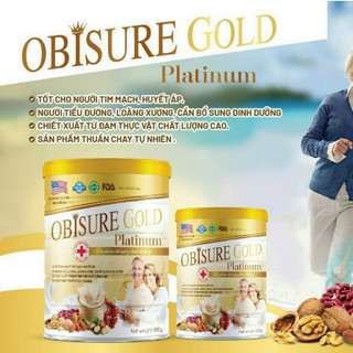 Sữa hạt Xương Khớp Obisure Gold Platium- giúp nuôi dưỡng và bảo vệ sụn khớp, xương khớp, hấp thụ tốt