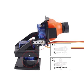 Khung Servo Lắp Camera 2 Trục