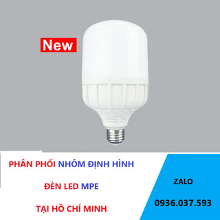 Đèn led bulb mpe 15w, 20w 30w, 40w, 50w ánh sáng trắng