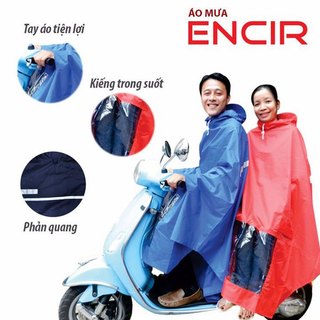 Áo mưa encir cho nam và nữ chính hãng rando