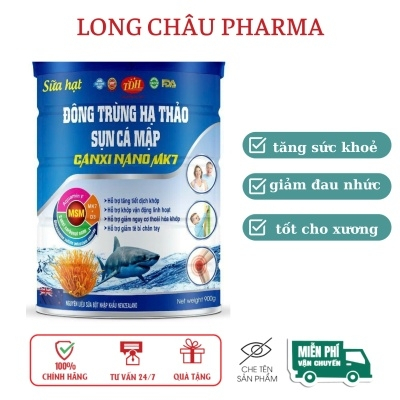 Sữa Bột Sụn Cá Mập canxi nano MK7 Hỗ trợ cơ xương khớp chắc khoẻ