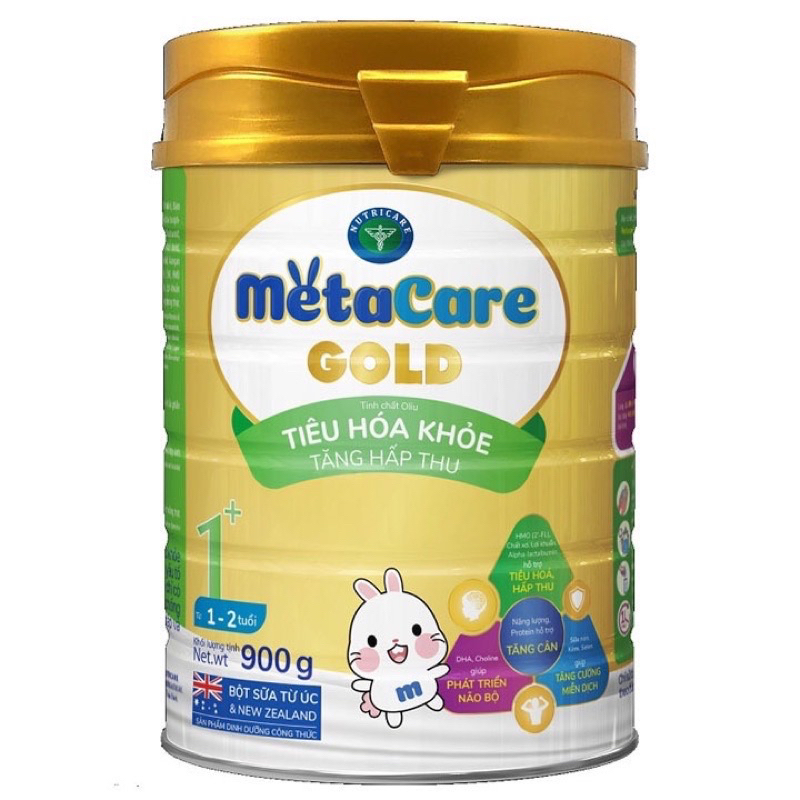 [HSD 06/2024] Sữa bột metacare gold 1+ 900g