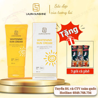 Kem chống nắng trắng da Nhật Kim Anh - Laura Sunshine Whitening Sun Cream SPF50+ PA++++