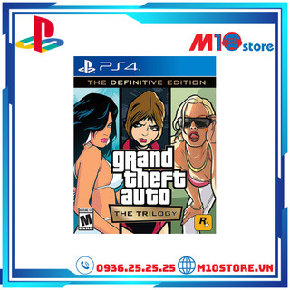 Đĩa Game Grand Theft Auto The Trilogy - The Definitive Edition PS4