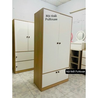 Tủ gỗ mdf 1m6 - treo người lớn tiện lợi