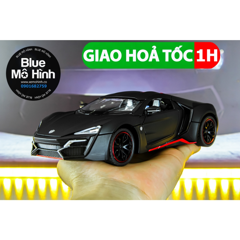 Xe mô hình Lykan Hypersport 1:24