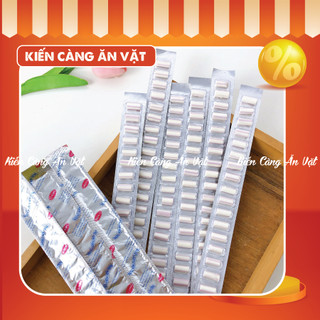 Vỉ kẹo khoai môn thơm ngon, kẹo dẻo sữa khoai môn , kẹo dẻo , đồ ăn vặt tuổi thơ